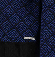 Load image into Gallery viewer, Royal Blue Herringbone Boys Cardigan - OTedd