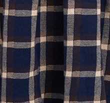 Load image into Gallery viewer, Navy Tartan Girls Knitted Dress - OTedd