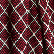Load image into Gallery viewer, Royal Red Herringbone Girls Dress - OTedd