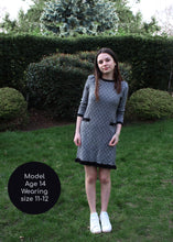 Load image into Gallery viewer, Chic Ruffle Hem Girls Dress - OTedd