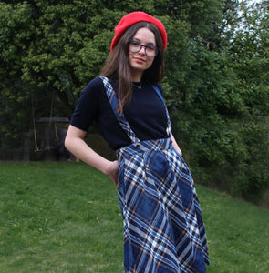 Printed Skirt Dress With Straps - OTedd
