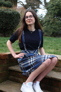 Printed Skirt Dress With Straps - OTedd