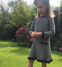 Load image into Gallery viewer, Chanel Ruffle Hem Girls Dress - OTedd